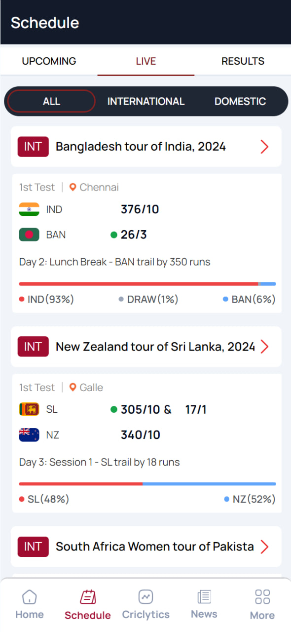 This image is app homepage image of best online betting app in India